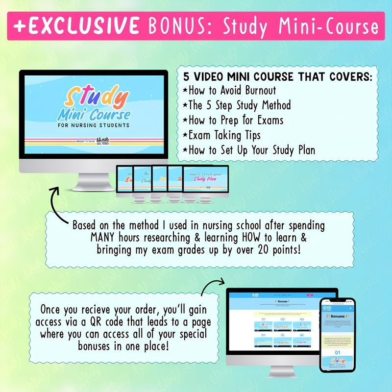 Nursing School Success Bundle