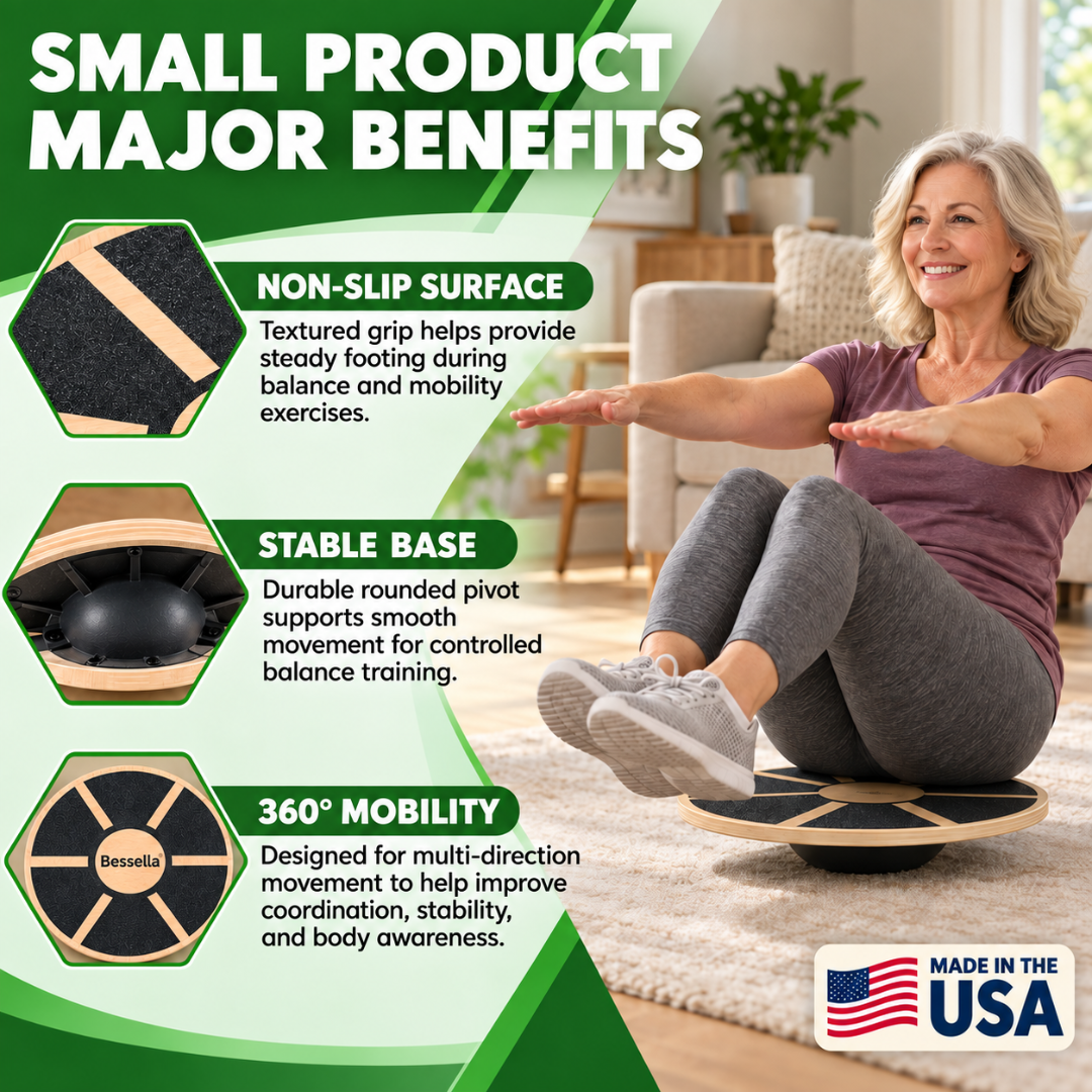 Strengthen your balance, protect your joints—from the ground up.