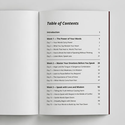 Stay Silent: A 30 Day Challenge to Transform the Way You Speak