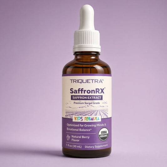 Give Kids Calm Focus & Peaceful Sleep with Organic Saffron Drops