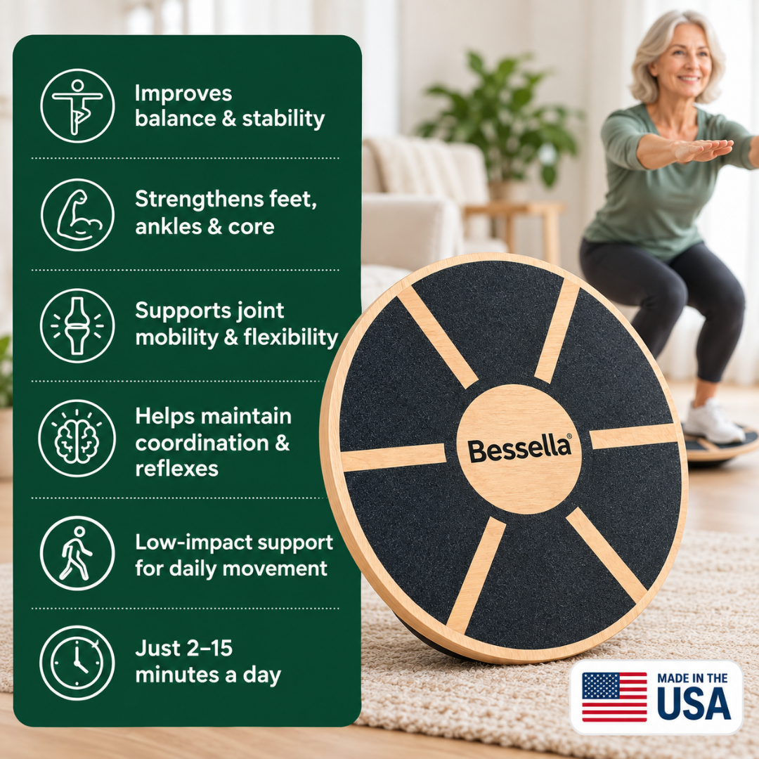 Strengthen your balance, protect your joints—from the ground up.