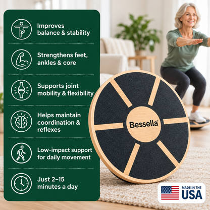 Strengthen your balance, protect your joints—from the ground up.
