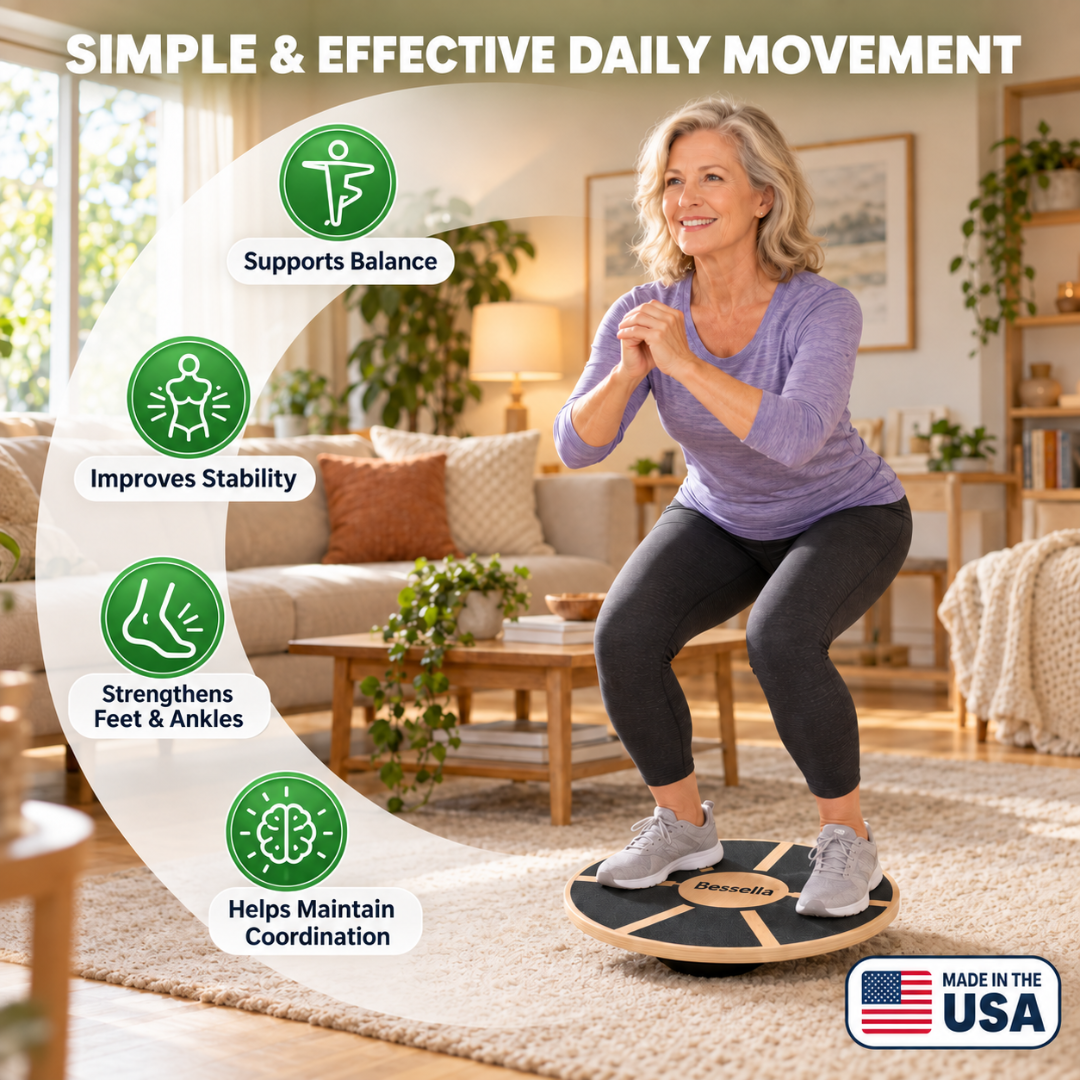Strengthen your balance, protect your joints—from the ground up.