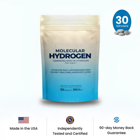 Molecular Hydrogen Tablets Antioxidant Support + Deep Hydration