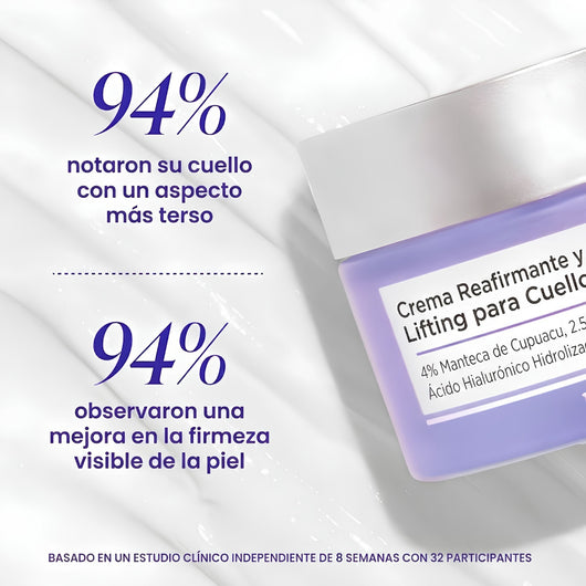 Crema Reafirmante y Tensora para Cuello y Escote