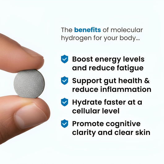 Molecular Hydrogen Tablets Antioxidant Support + Deep Hydration