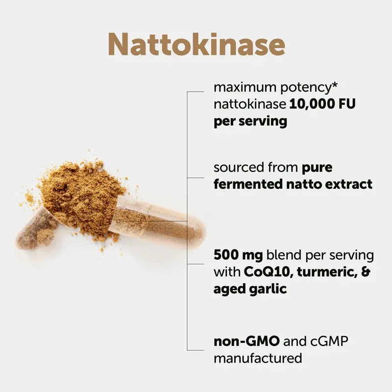 Nattokinase 10,000 FU — Clinical-Dose Cardiovascular Support