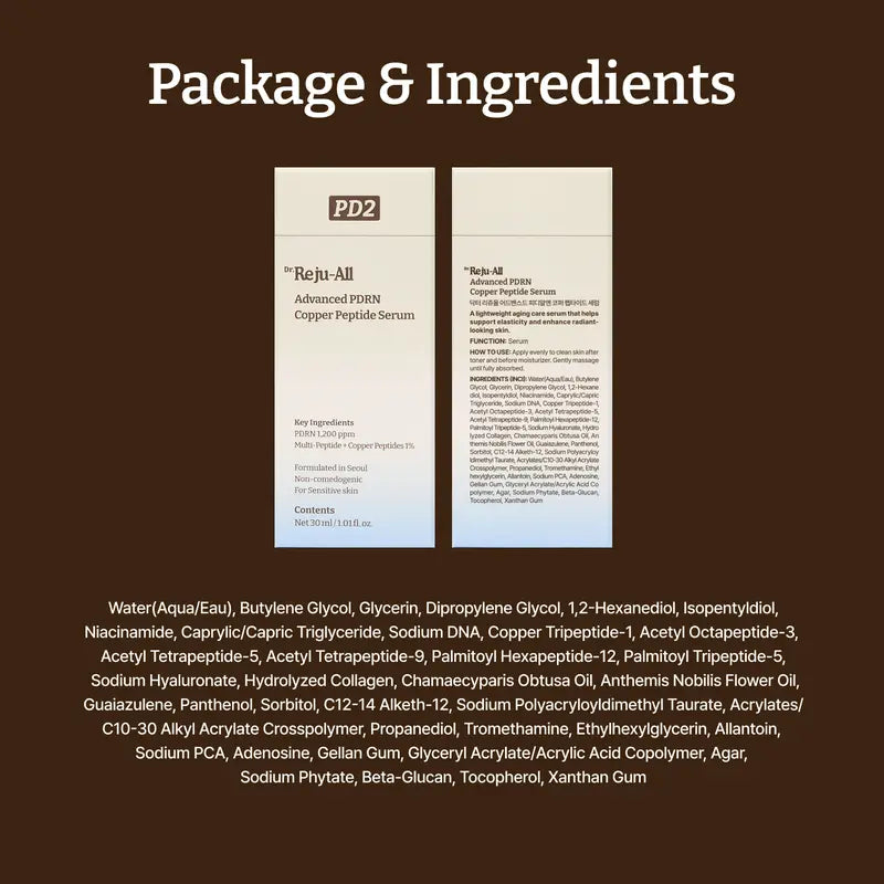 Dr.Reju-All Advanced PDRN Copper Peptide Serum